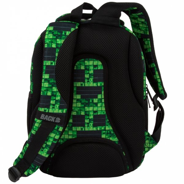 MINECRAFT PLECAK MŁODZIEŻOWY BACKUP SZKOLNY KOMPLET 3w1 PIKSELE GRA DERFORM