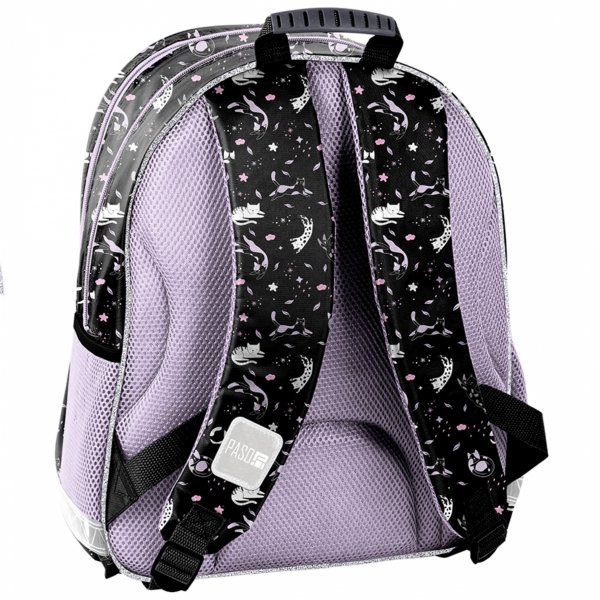 PLECAK SZKOLNY Z KOTKIEM DLA DZIEWCZYNY DO PODSTAWÓWKI ZESTAW 5w1 KOTEK