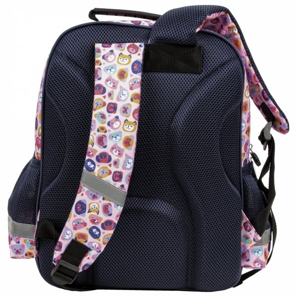 Pieski Plecak dla Uczennicy Szkolny Komplet 3elem [PL15BCF40]