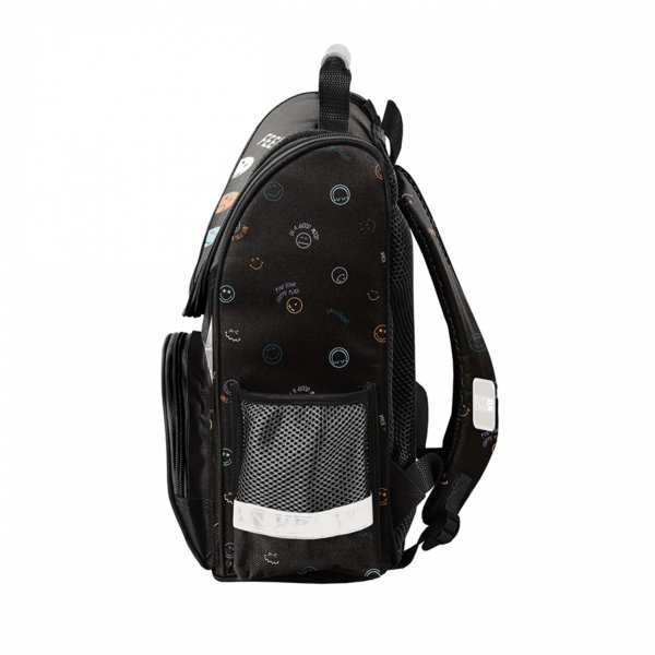 TORNISTER SMILEY SZKOLNY DO KLAS 1-4 DO PODSTAWÓWKI BUŹKI ZESTAW 5el EMOTKI