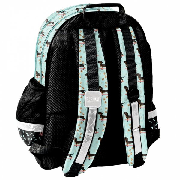 PLECAK PIESEK SZKOLNY POJEMNY DO 1-3 KLASY ZESTAW 5w1 DLA DZIEWCZYNY PIES