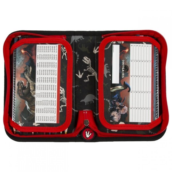 Tyranozaur Chłopięcy Tornister w Zestawie Szkolnym Dinozaur [TEMBDN17]