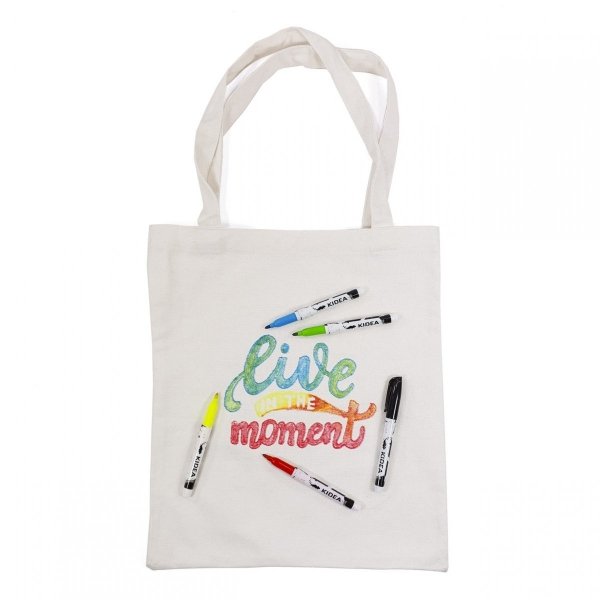 Markery Flamastry Pisaki do Obuwia i Tkanin 5 kol Kidea [MOT5KA]