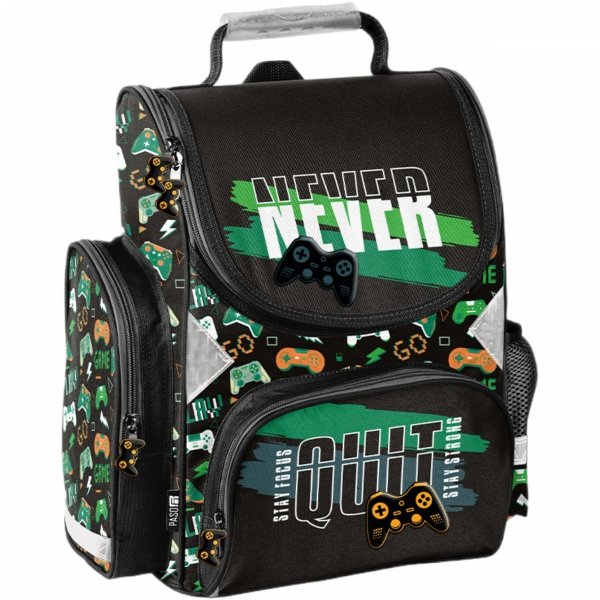 TORNISTER GAMEPAD GRY SZKOLNY GAMING GRA DLA CHŁOPAKÓW DO KLAS 1-4 GAMER