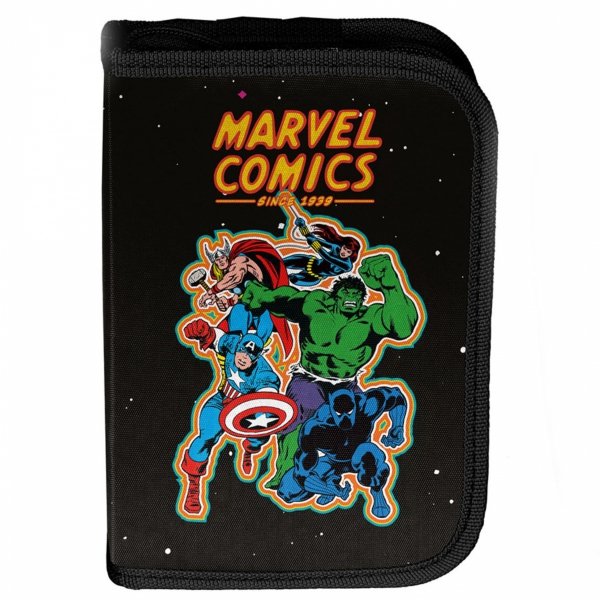 CHŁOPIĘCY PIÓRNIK SZKOLNY AVENGERS DO PODSTAWÓWKI KAPITAN AMERYKA IRON MAN