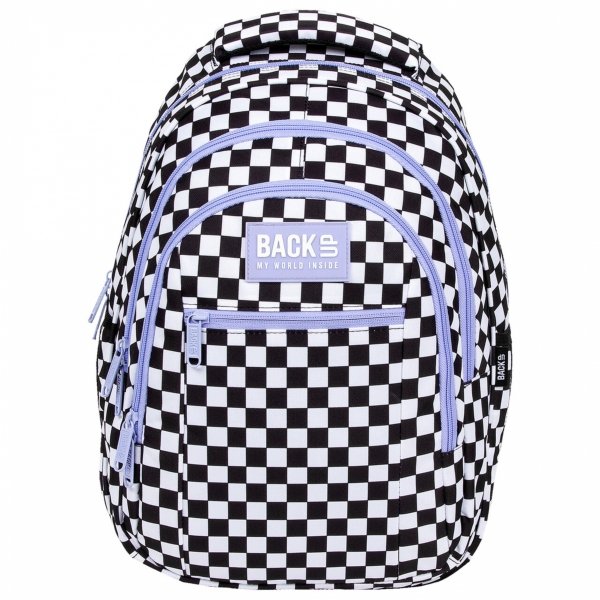 SZACHOWNICA PLECAK ZESTAW 4w1 MŁODZIEŻOWY BACKUP SZKOLNY KRATKA