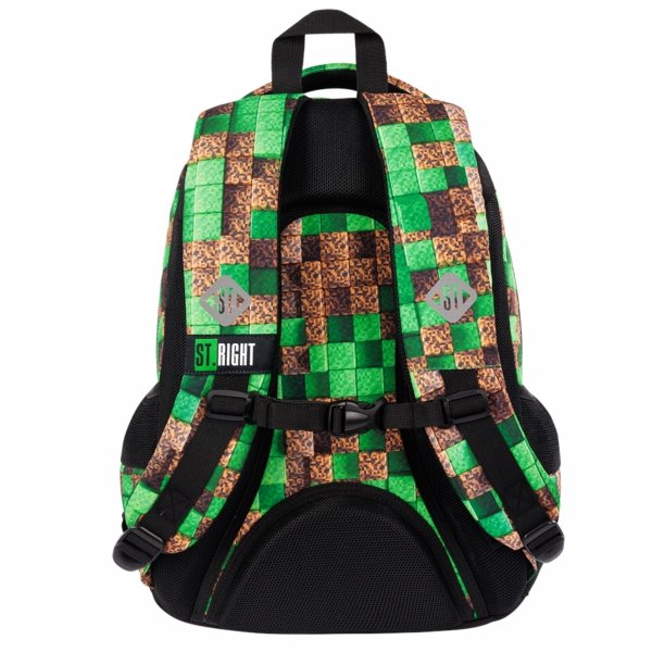 PIKSELE ZESTAW 5w1 PLECAK ST.RIGHT GAMING SZKOLNY MŁODZIEŻOWY GRY