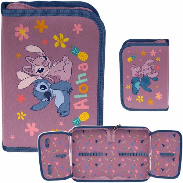 PIÓRNIK SZKOLNY STICH DO PODSTAWÓWKI DLA DZIEWCZYNEK DO 1 KLASY LILO STITCH