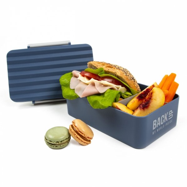  ZESTAW ŚNIADANIOWY BIDON ŚNIADANIÓWKA FREE BPA DLA CHŁOPAKA