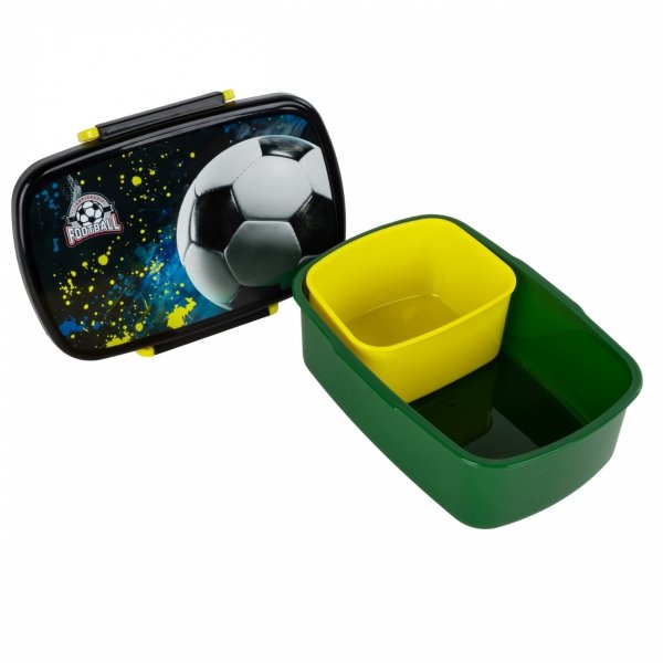 PIŁKARSKI PLECAK SZKOLNY DO 1 KLASY FOOTBALL KOMPLET 5w1 PIŁKA NOŻNA