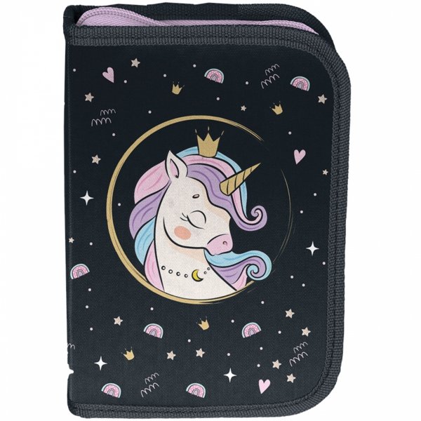 PLECAK SZKOLNY JEDNOROŻEC KOMPLET DLA DZIEWCZYNKI DO KLAS 1-3 PODSTAWÓWKI