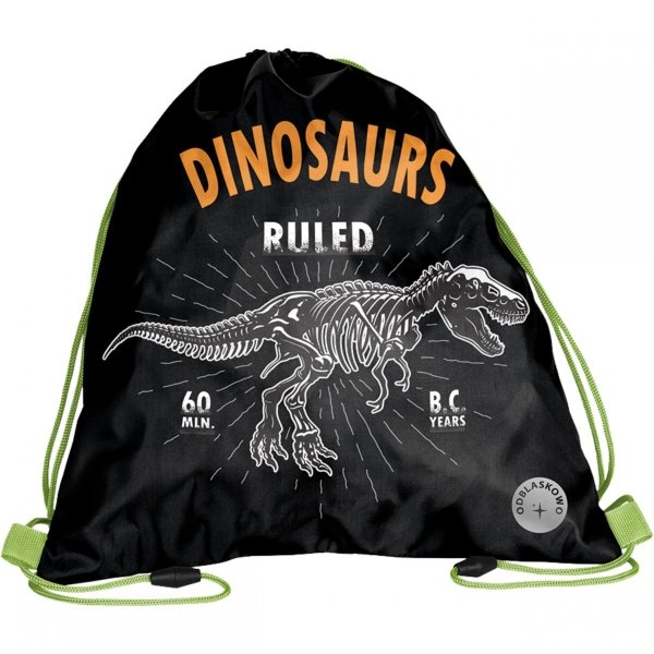 Park Jurajski Worek na W-f Obuwie Kapcie Dinozaury Paso [BR-712-4]