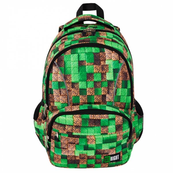 PIKSELE ZESTAW 5w1 PLECAK ST.RIGHT GAMING SZKOLNY MŁODZIEŻOWY GRY