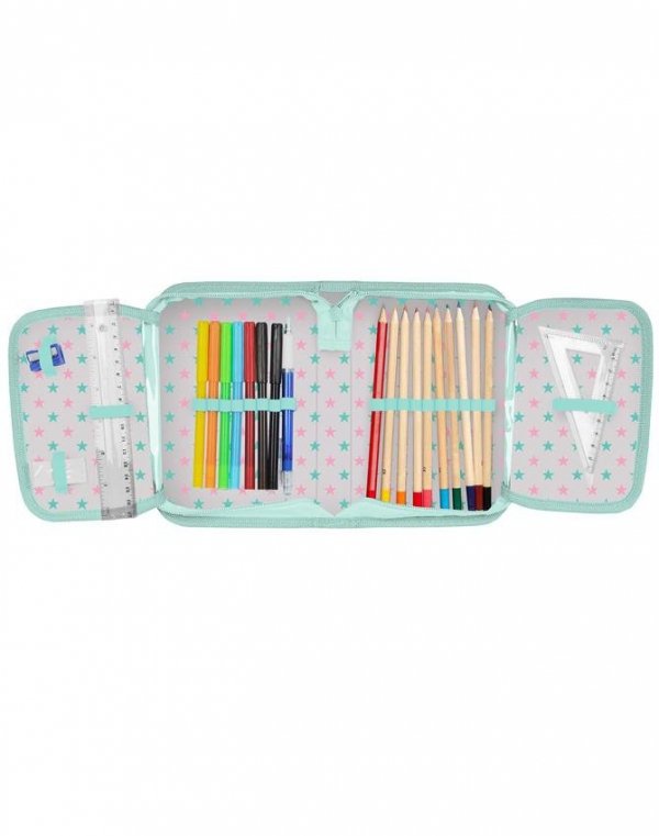 Piórnik Szkolny z Pieskiem w Okularach Otwierany [PTD-001]