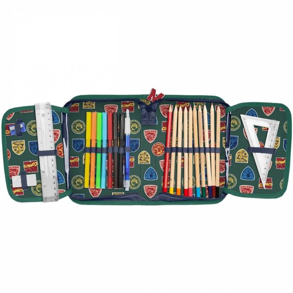 KOMPLET 5w1 MARVEL COMICS PLECAK CHŁOPIĘCY SZKOLNY DO 1-4  KLAS THOR HULK