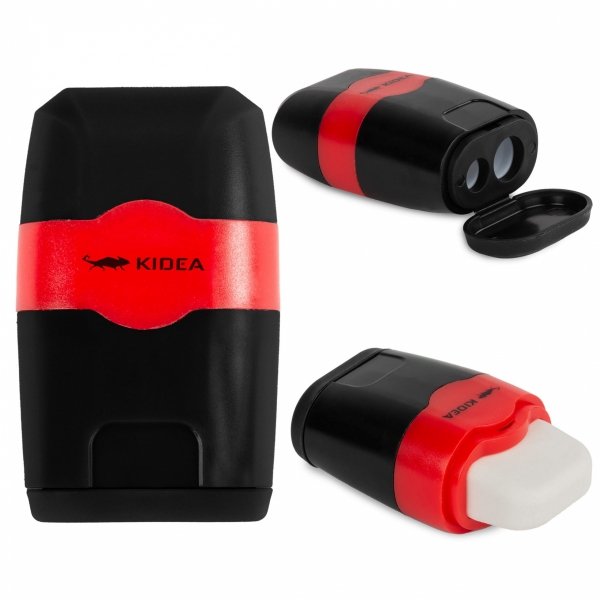 TEMPERÓWKA PODWÓJNA z GUMKA DO MAZANIA ŚCIERANIA KIDEA