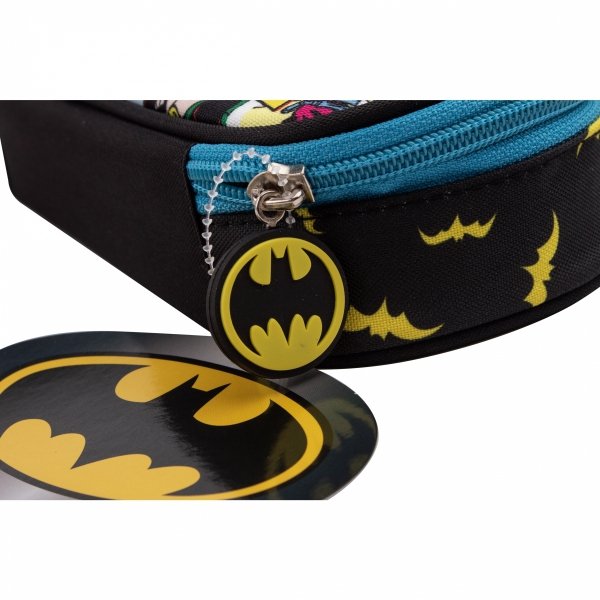 Piórnik Batman Szkolny Saszetka Marvel z Klapką Etui Nietoperz [111208]