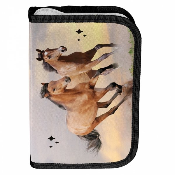 TORNISTER KOŃ KOMPLET 5w1 SZKOLNY Z KONIEM DO 1 KLASY DO PODSTAWÓWKI KONIE