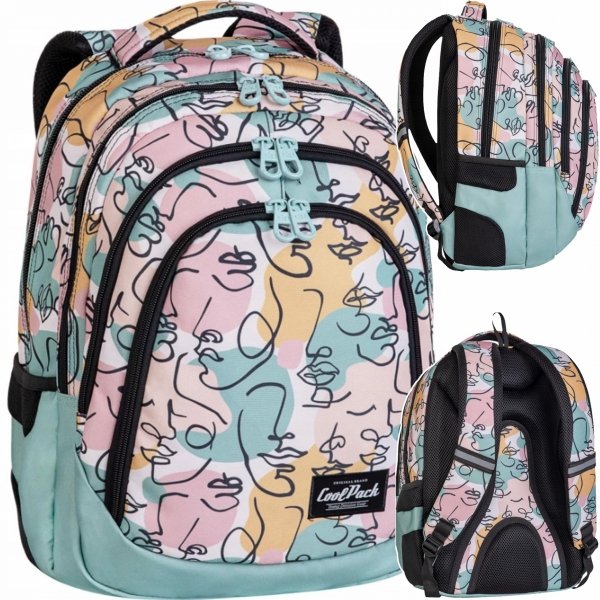 ART DECO PLECAK COOLPACK CP MŁODZIEŻOWY SZKOLNY DRAFTER PATIO