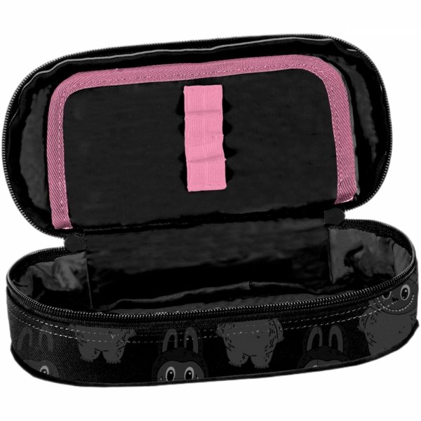 PIÓRNIK SZKOLNY DLA DZIEWCZYNY OTWIERANY Z KLAPKĄ BUBU PASO