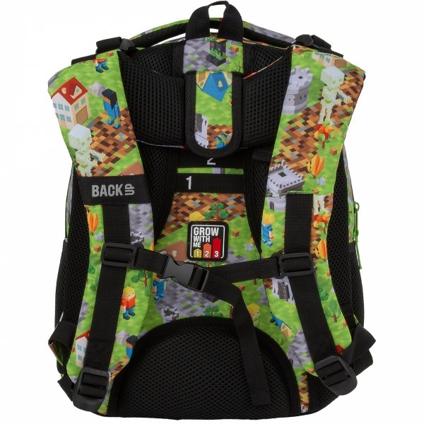 GAMING MINECRAFT PLECAK CHŁOPIĘCY BACKUP DO PODSTAWÓWKI ZESTAW 5w1 GAMER