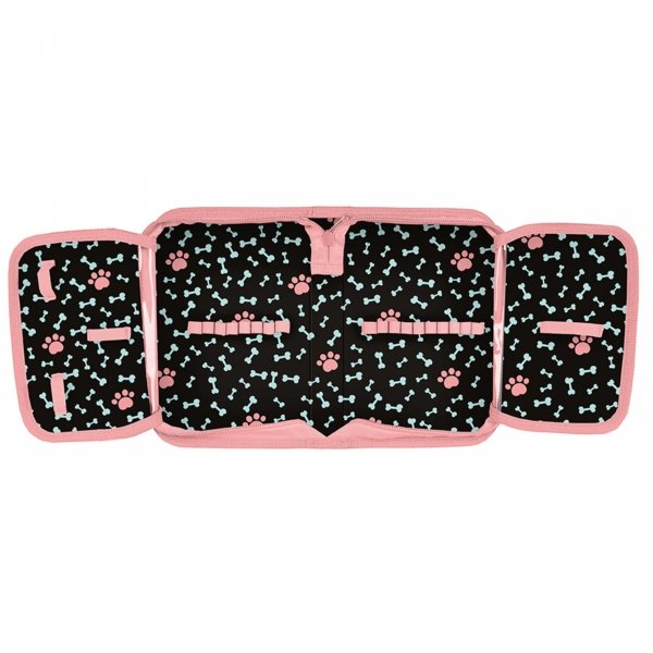 PLECAK PIESEK SZKOLNY POJEMNY DO 1-3 KLASY KOMPLET 5w1 DLA DZIEWCZYNY PIES