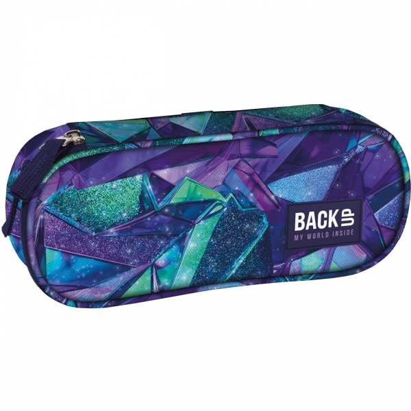 SZKOLNY PLECAK BACKUP MŁODZIEŻOWY KOMPLET 5el DLA DZIEWCZYNY 4 kom. CRYSTAL