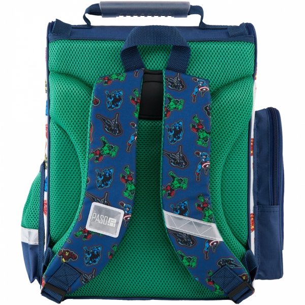 TORNISTER MARVEL COMICS SZKOLNY DLA CHŁOPAKA AVENGERS ZESTAW 3 ele. PASO