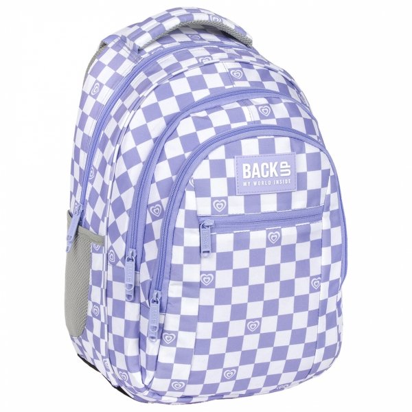 BACKUP SZACHOWNICA MŁODZIEŻOWY PLECAK DLA DZIEWCZYNY SZKOLNY ZESTAW 3el