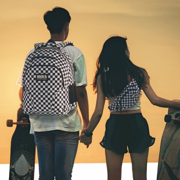 PLECAK SZACHOWNICA KOMPLET 5w1 SZKOLNY MŁODZIEŻOWY BACKUP DERFORM