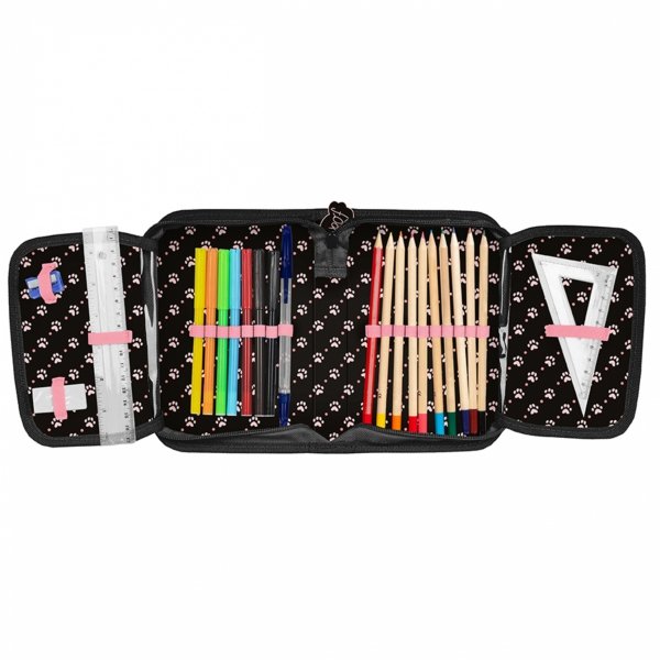 TORNISTER SZKOLNY Z PIESKIEM KOMPLET 5w1 DO 1 KLASY PIESEK DO PODSTAWÓWKI