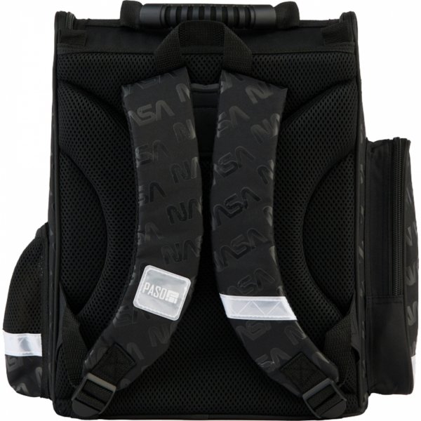 NASA TORNISTER SZKOLNY DLA CHŁOPAKÓW KOMPLET 3w1 DO PODSTAWÓWKI CZARNY