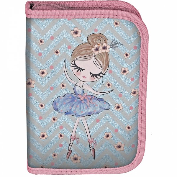 PLECAK SZKOLNY DLA DZIEWCZYNY KOMPLET 5w1 BALETNICA TANCERKA BALERINA PASO