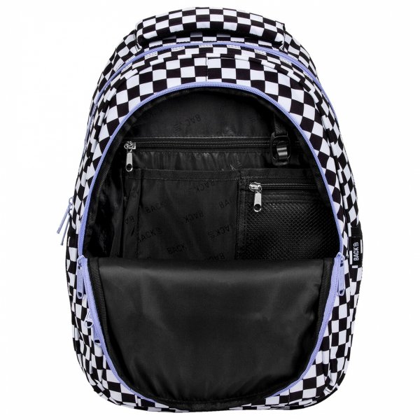 SZACHOWNICA PLECAK ZESTAW 4w1 MŁODZIEŻOWY BACKUP SZKOLNY KRATKA