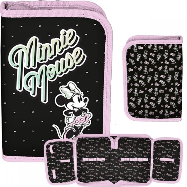 Disney Piórnik Myszka Minnie Modny dla Uczennic Paso [DM23HH-P001BW]