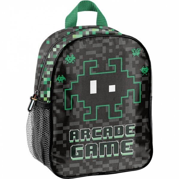 PLECACZEK GAMING PRZEDSZKOLNY GRA PLECAK WYCIECZKOWY DLA CHŁOPAKA GAMINGOWY GRY PIKSELE