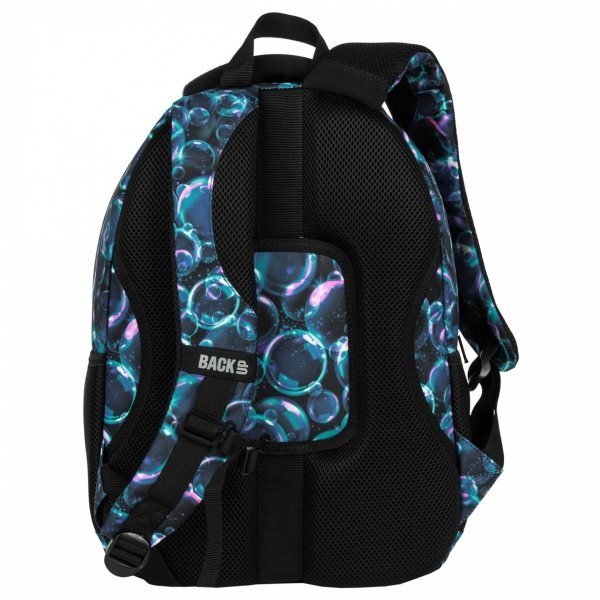 BAŃKI PLECAK MŁODZIEŻOWY BACKUP DO SZKOŁY DLA DZIEWCZYN ZESTAW 5 ele BUBBLE
