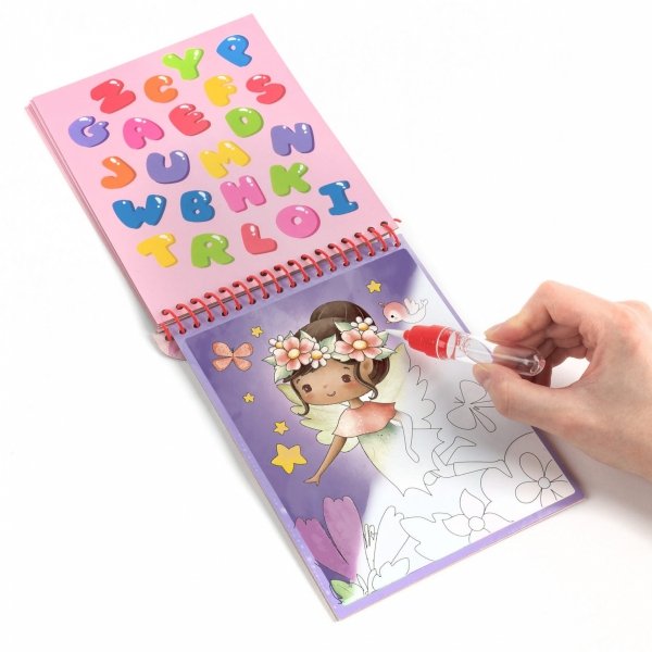 MAGICZNA WIELORAZOWA KOLOROWANKA WODNA KIDEA DLA DZIECKA DO KOLOROWANIA