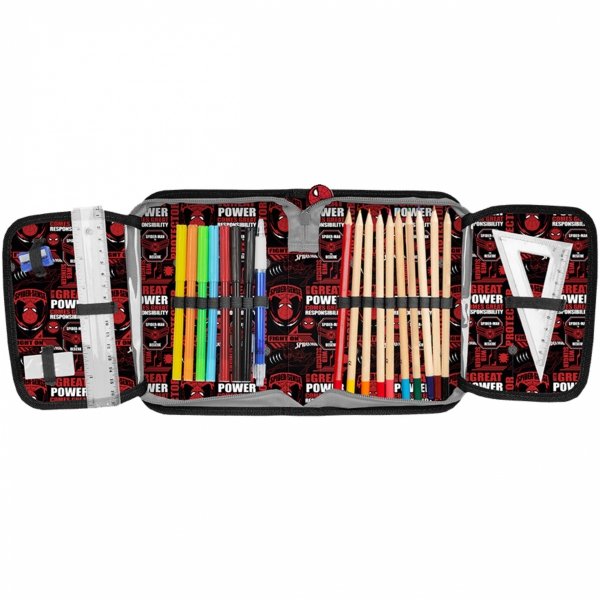 SPIDERMAN PLECAK DO KLAS 1-3 KOMPLET 5w1 MARVEL SZKOLNY PASO CHŁOPIĘCY