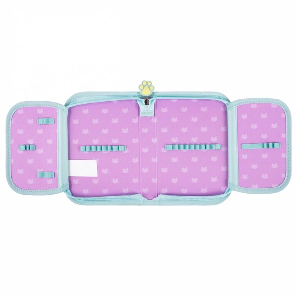 KOTEK ZESTAW 2ele MAJEWSKI DLA DZIEWCZYNEK PLECAK KOT KOTKI DO PODSTAWÓWKI