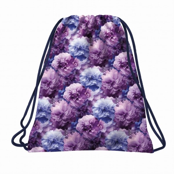 WOREK BACKUP NA OBUWIE KAPCIE W-F KWIATY DLA DZIEWCZYNY VIOLET BLOOM