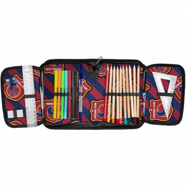 PIŁKARSKI PIÓRNIK Z WYPOSAŻENIEM SZKOLNY DLA CHŁOPAKA PIŁKA NOŻNA FOOTBALL