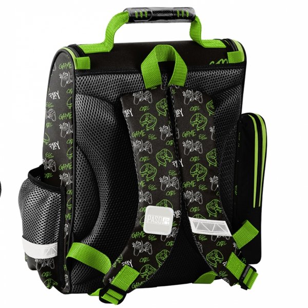 TORNISTER GAMEPAD GRA SZKOLNY GAMING GRY CHŁOPIECY DO KLAS 1-4 ZESTAW 3w1