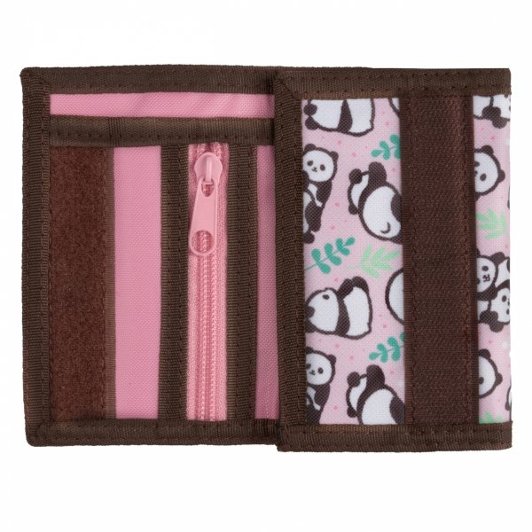 PORTFEL z PANDĄ DZIECIĘCY PORTFELIK DLA DZIEWCZYNEK MIŚ DLA DZIECKA PANDA