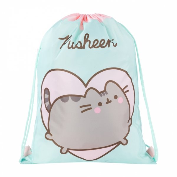PUSHEEN MINT KOMPLET 5el MAJEWSKI DLA DZIEWCZYNY PLECAK KOT KOTKI