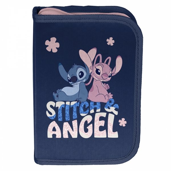 TORNISTER STITCH SZKOLNY DO KLAS 1-4 PODSTAWÓWKI KOMPLET 5ele. STICH i LILO