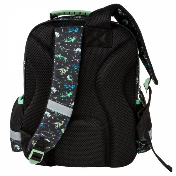 PLECAK DINOZAURY SZKOLNY DO 1 KLASY PODSTAWÓWKI TORNISTER TYRANOZAUR T-REX