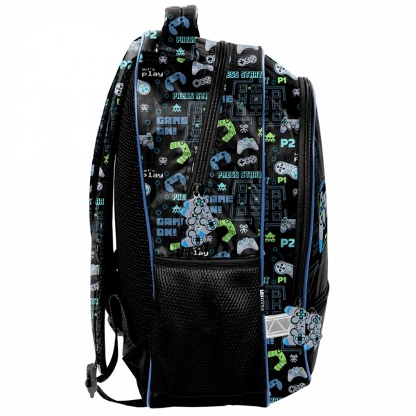 PLECAK GAMEPAD SZKOLNY GRA DO 1 KLASY PODSTAWÓWKI GAMER GAMING KOMPLET 6w1