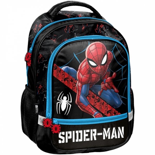 PLECAK SZKOLNY SPIDERMAN DO PODSTAWÓWKI ZESTAW 3w1 DO 1 KLASY DLA CHŁOPAKA