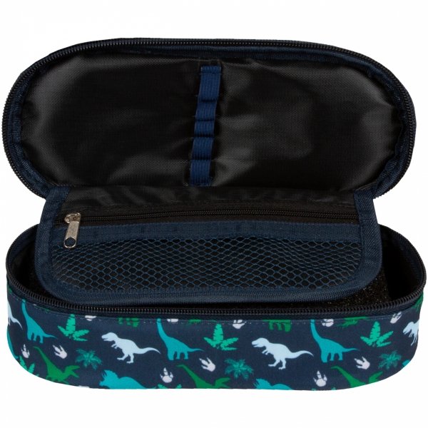 PIÓRNIK DINOZAURY OTWIERANY DLA CHŁOPAKÓW SZKOLNY DERFORM DINO